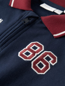NAME IT Polo Sweatshirt Ramse Navy Blazer